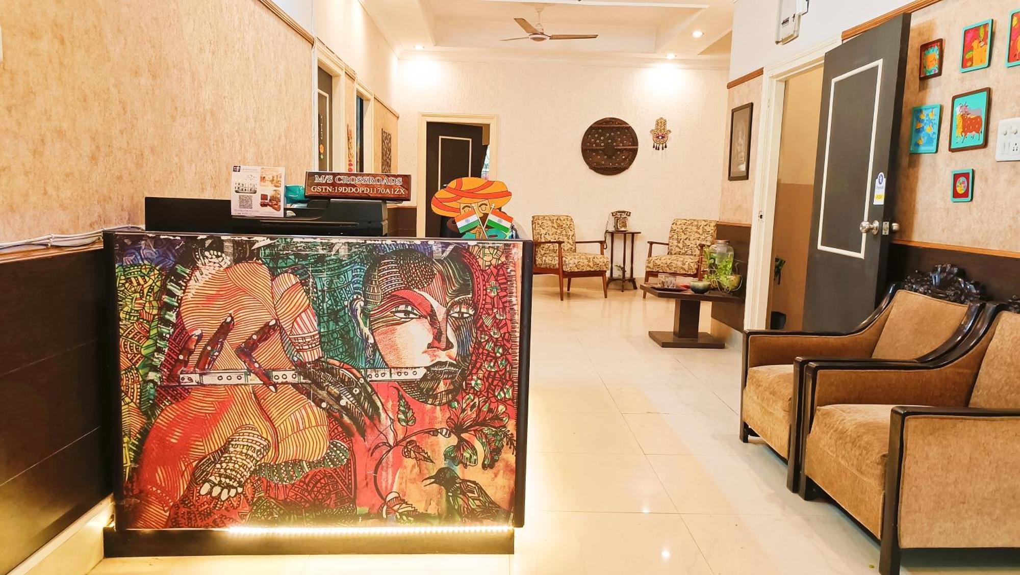 Hotel Crossroads à Calcutta Extérieur photo